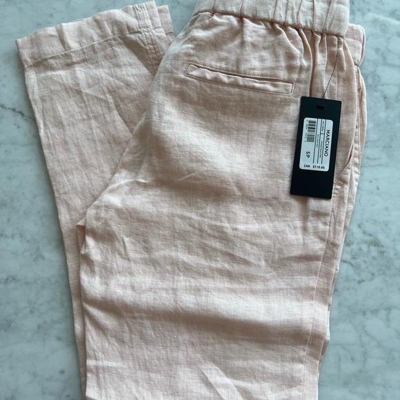 MARCIANO KESI LINEN PANT NWT - Picture 2 of 4